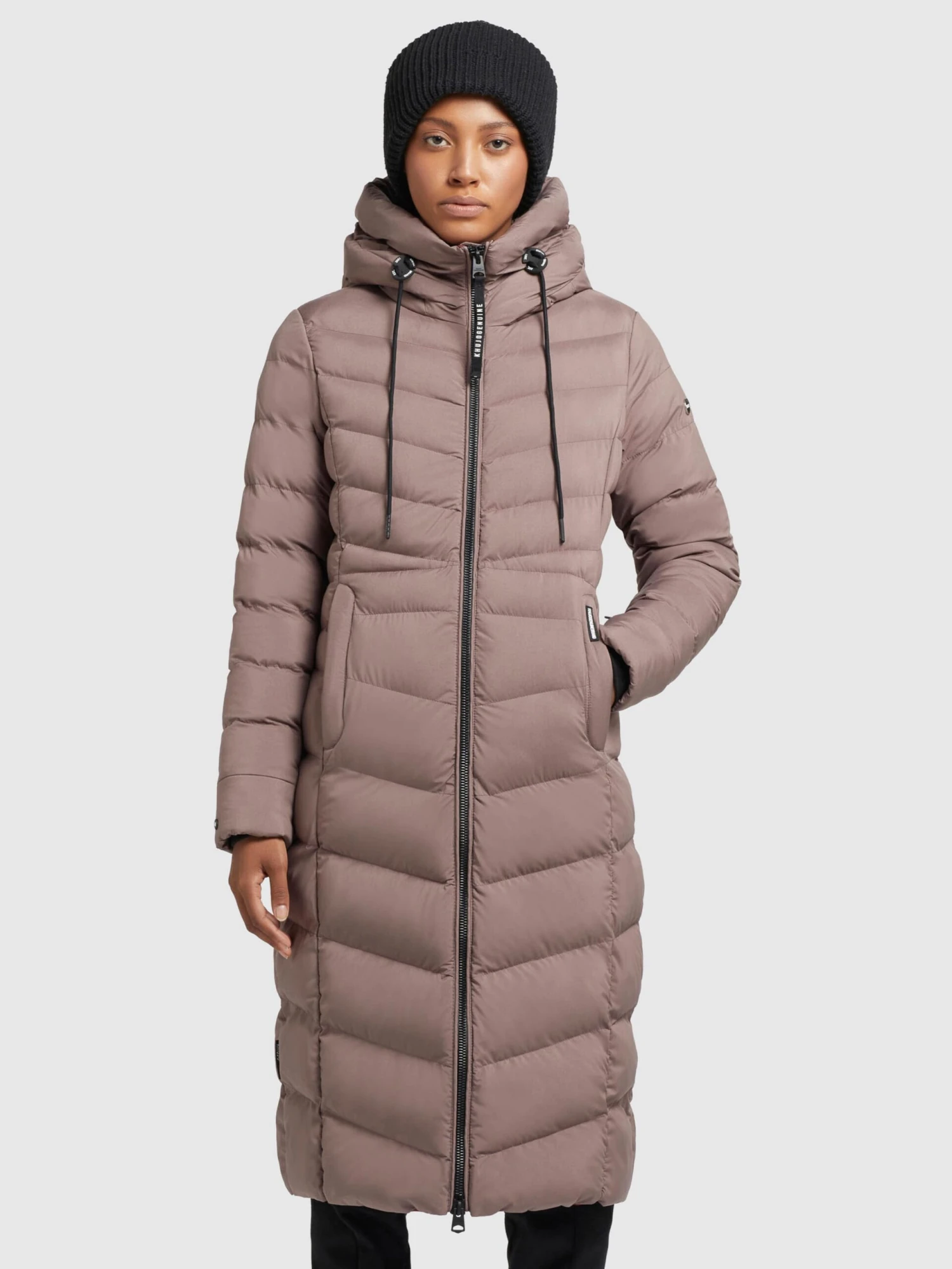 Khujo Manteaux Dhiver Manteau D’hiver Ingram2 Femme Taupe 2 Khujo Manteaux Dhiver Manteau D’hiver Ingram2 Femme Taupe - Image 2