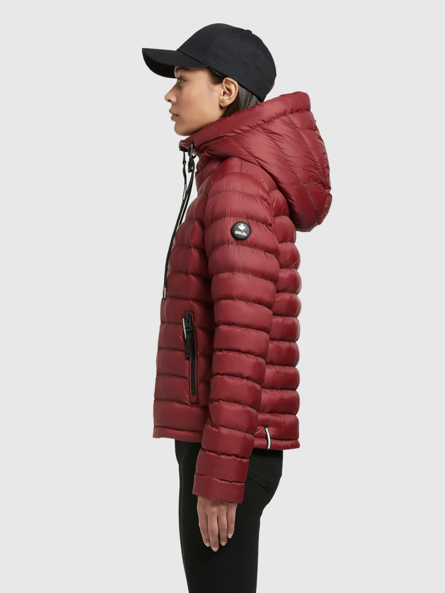 Khujo Vestes Dhiver Veste D’hiver Lona Shine Femme Rouge Rouille 5 Khujo Vestes Dhiver Veste D’hiver Lona Shine Femme Rouge Rouille - Image 5
