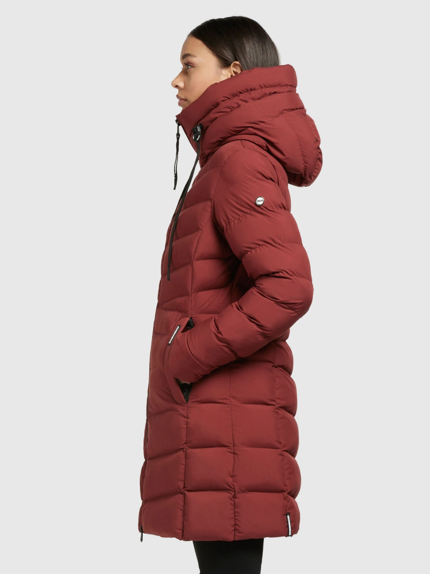 Khujo Manteaux Courts Manteau D’hiver Tuhani Femme Rouge Rouille 5 Khujo Manteaux Courts Manteau D’hiver Tuhani Femme Rouge Rouille - Image 5