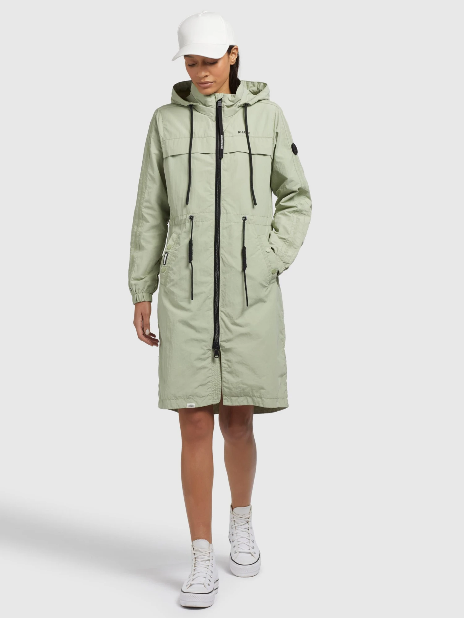 Khujo Manteaux De Mi-saison Manteau Mi-saison Voya3 Femme Pomme 3 Khujo Manteaux De Mi-saison Manteau Mi-saison Voya3 Femme Pomme - Image 3